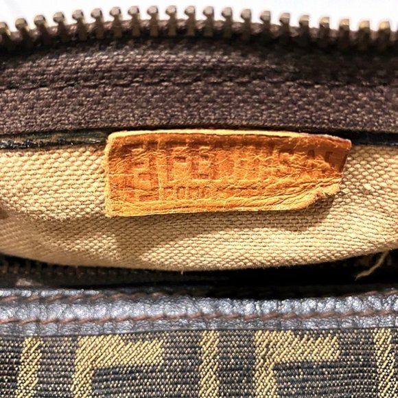 FENDI Zucca pattern Boston bag handbag for women - Picture 5 of 9